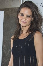 KATIE HOLMES at Dujour Magazine Fall Cover Party in New York