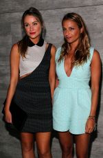 KATRINA BOWDEN at Charlotte Ronson Fashion Show in New York