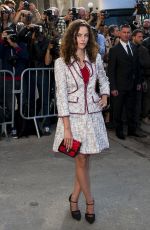 KAYA SCODELARIO at Chanel Fashion Show in Paris