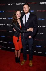 KAYA SCODELARIO at The Equalizer Premiere in new York