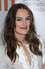 KEIRA KNIGHTLEY at The Imitation Game Premiere in Toronto