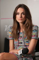 KEIRA KNIGHTLEY at Variety Studio in Toronto