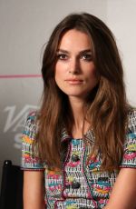 KEIRA KNIGHTLEY at Variety Studio in Toronto