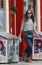 KEIRA KNIGHTLEY Out Shopping in London