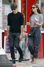 KEIRA KNIGHTLEY Out Shopping in London