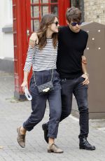 KEIRA KNIGHTLEY Out Shopping in London