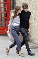 KEIRA KNIGHTLEY Out Shopping in London