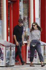 KEIRA KNIGHTLEY Out Shopping in London