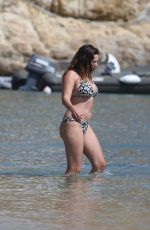 KELLY BROOK in Bikini at a Beach in Greece 1809