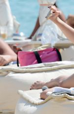 KELLY BROOK in Bikini at a Beach in Greece