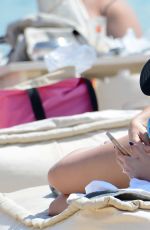 KELLY BROOK in Bikini at a Beach in Greece