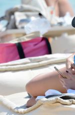 KELLY BROOK in Bikini at a Beach in Greece