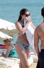 KELLY BROOK in Bikini at a Beach in Greece