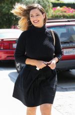 KELLY BROOK in Black Skirt Out in Los Angeles