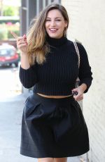 KELLY BROOK in Black Skirt Out in Los Angeles