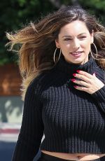 KELLY BROOK in Black Skirt Out in Los Angeles