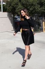 KELLY BROOK in Black Skirt Out in Los Angeles