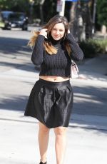 KELLY BROOK in Black Skirt Out in Los Angeles