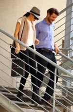 KENDALL JENNER Arrives at Elite Model Management in Milan