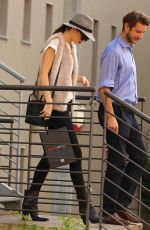 KENDALL JENNER Arrives at Elite Model Management in Milan