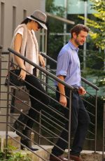 KENDALL JENNER Arrives at Elite Model Management in Milan