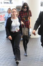 KENDALL JENNER at Los Angeles International Airport