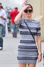 KENDALL JENNER in Short Dress Out and About in New York