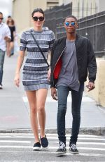 KENDALL JENNER in Short Dress Out and About in New York