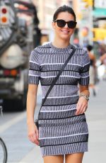 KENDALL JENNER in Short Dress Out and About in New York