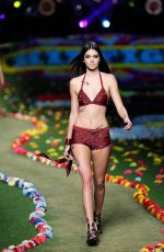 KENDALL JENNER on the Runway at Tommy Hilfiger Fashion Show in New York