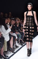 KENDALL JENNER on the Runway of Balmain Fashion Show in Paris