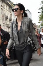 KENDALL JENNER Out and About in Milan