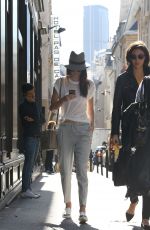 KENDALL JENNER Out and About in Paris 2509