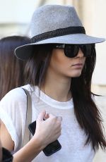 KENDALL JENNER Out and About in Paris 2509