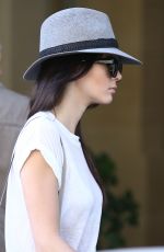 KENDALL JENNER Out and About in Paris 2509