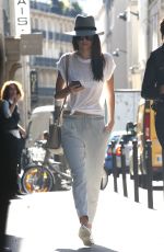 KENDALL JENNER Out and About in Paris 2509
