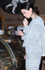 KENDALL JENNER Out for Ice Cream in Paris