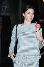 KENDALL JENNER Out for Ice Cream in Paris