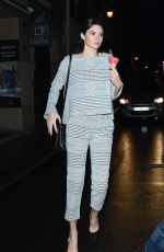 KENDALL JENNER Out for Ice Cream in Paris