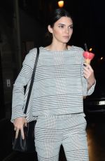 KENDALL JENNER Out for Ice Cream in Paris