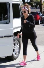 KHLOE KARDASHIAN at a Gas Station in Hollywood