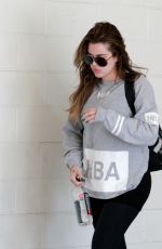 KHLOE KARDASHIAN Heading to a Gym in Los Angeles 1209