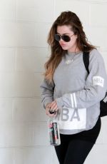 KHLOE KARDASHIAN Heading to a Gym in Los Angeles 1209