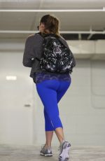 KHLOE KARDASHIAN Heading to a Gym in Los Angeles