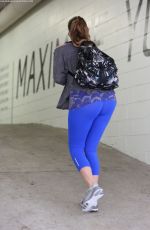 KHLOE KARDASHIAN Heading to a Gym in Los Angeles