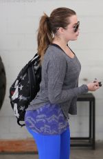 KHLOE KARDASHIAN Heading to a Gym in Los Angeles