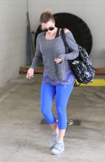 KHLOE KARDASHIAN Heading to a Gym in Los Angeles