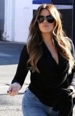 KHLOE KARDASHIAN Out in Beverly Hills 1909