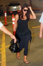 KIM KARDASHIAN Arrives at a Meeting in Encino