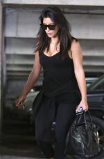 KIM KARDASHIAN Arrives at a Meeting in Encino